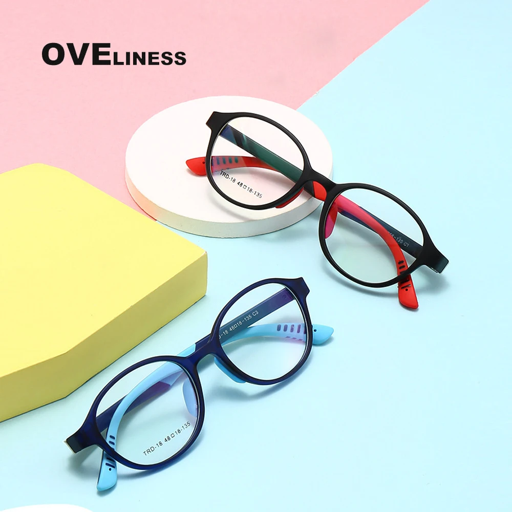 

Ultralight Flexible Soft Kids glasses Frame girl boy Children Optical Myopia Spectacle Frames Eyeglasses Lunettes De Vue Enfant