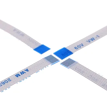 

100pcs 8P FFC FPC Cable 8 Pin 0.5 mm Pitch 50 80 100 150 200 300 400 500 mm Type B Different Side Step 0.5 Flexible Flat Cable