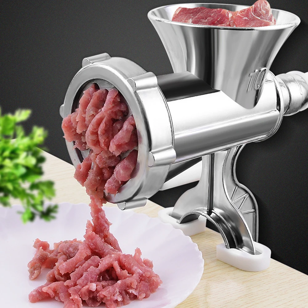 Handheld Manual Meat Grinder Sausage Stuffer Food Processor Chopper