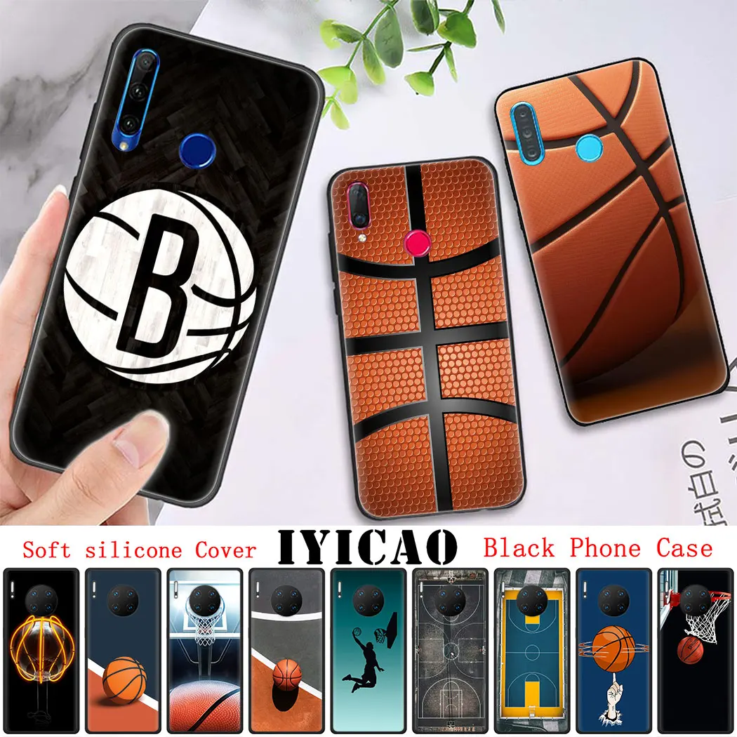 Мягкий чехол для Huawei P20 P30 Pro Lite P8 P9 P10 Mini P Smart Z Plus 2019 баскетбольной корзины высокое