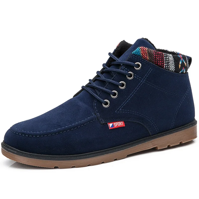 

Ankle Boots Break Out Men Boots For Snow Winter Boots for Men Shoes Warm Short Plush Fur Winter snow boots men