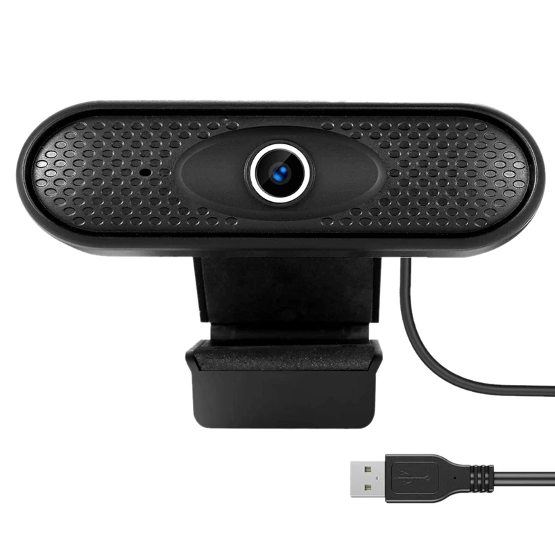 Cámara Full HD ordenador, Webcam controlador USB con micrófono de cancelación de ruido para transmisión en vivo por teleconferencia|Cámaras web| -