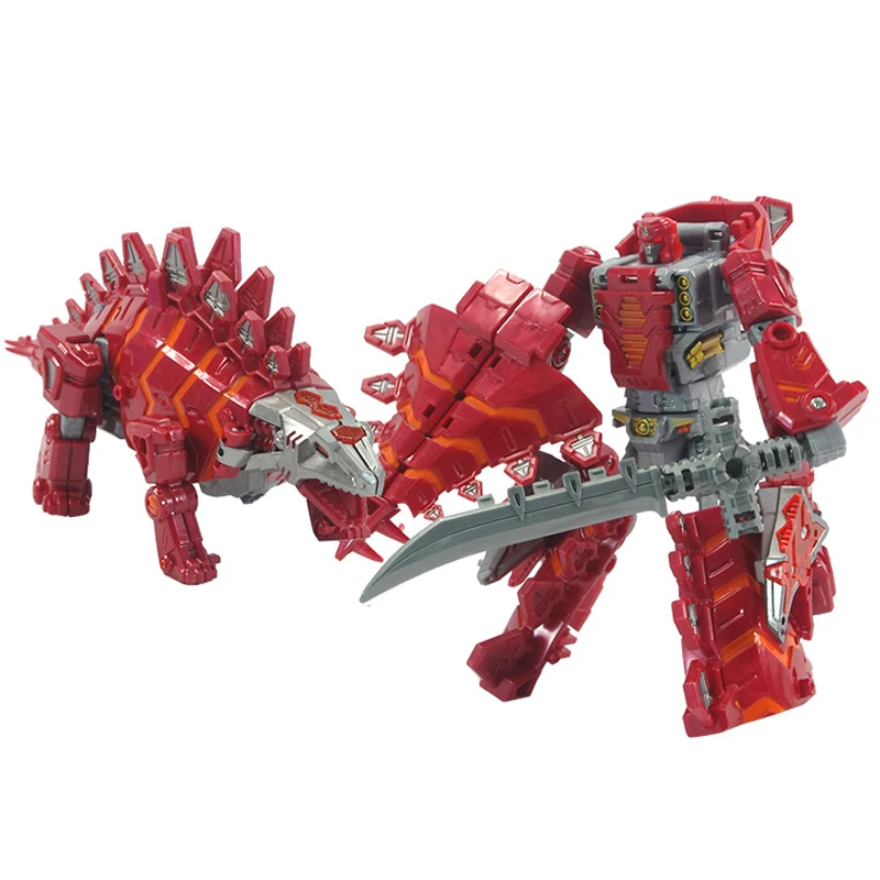 

5 Styles Transformation Robot Dinosaur PVC Figure Toys Best Gift for Education Children Hot Sale