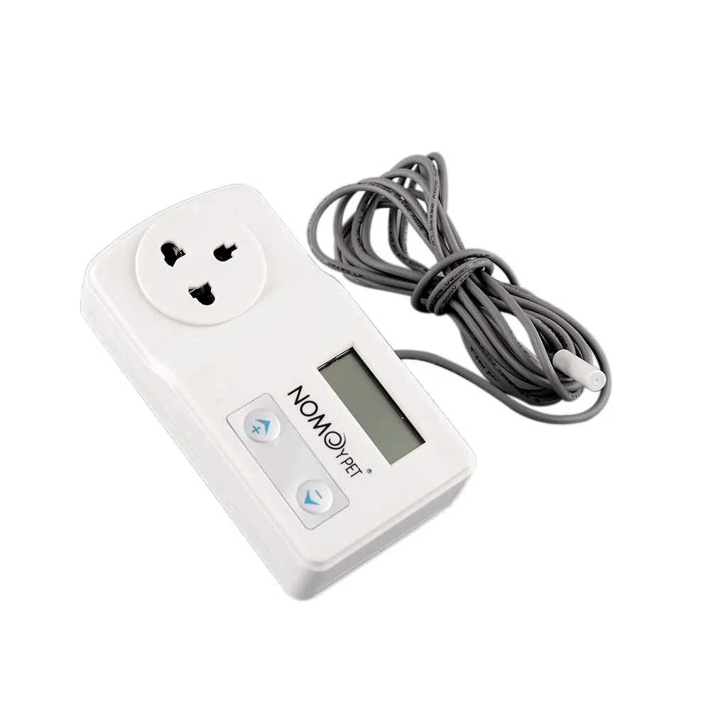 

New White Digital Thermostat for Reptile Incubator Lamp 2000W 220-240v -9 38