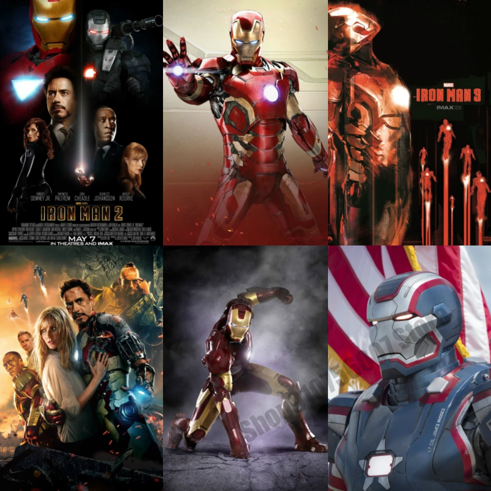 Diy 5d Diamond Painting Iron Man Marvel Classic Movie Full Round Mosaic Diamond Embroidery Picture Rhinestone Home Decor Gift Diamond Painting Cross Stitch Aliexpress