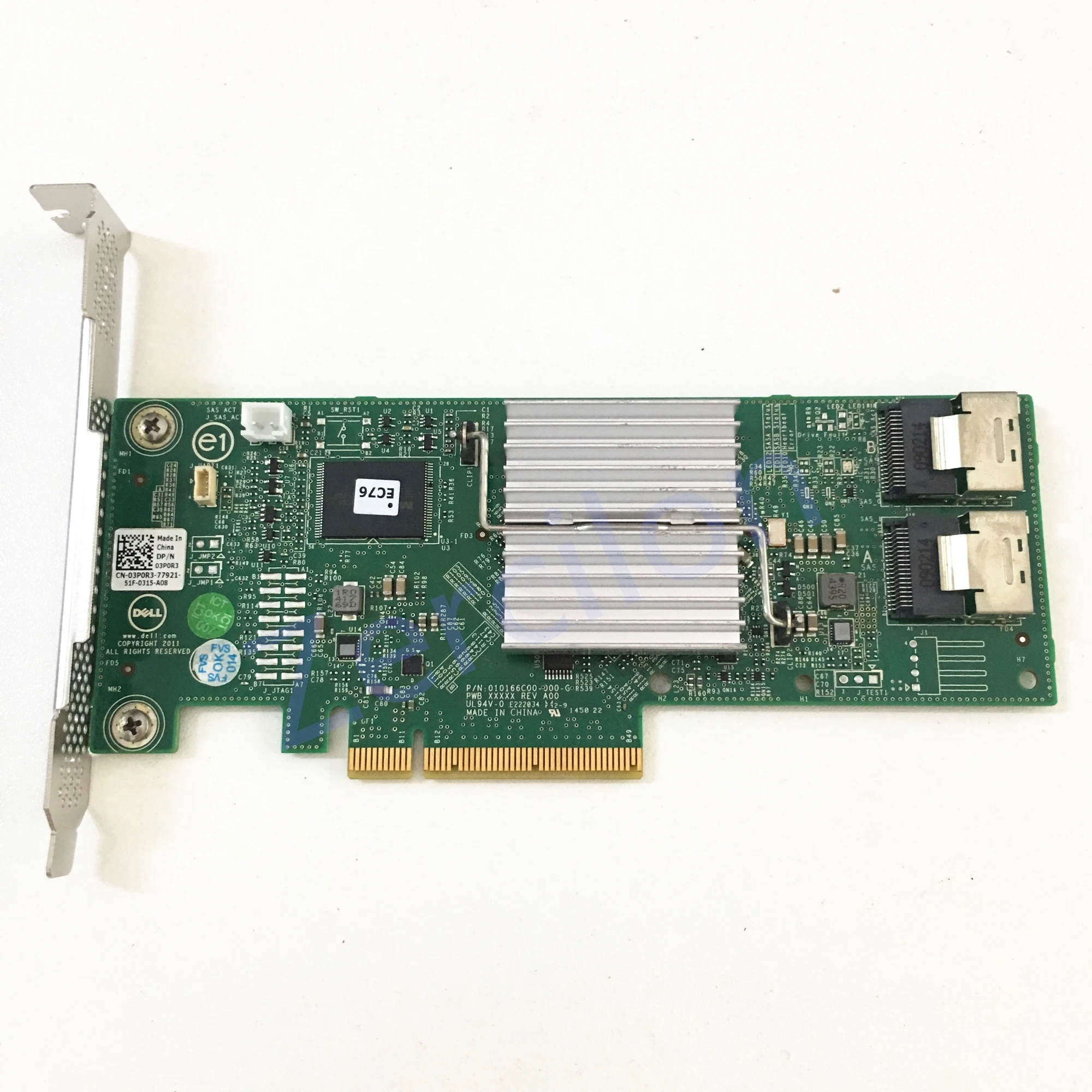 Б/у Dell Perc H310 SATA/SAS HBA контроллер RAID 6 Гбит/с PCIe x8 LSI 9240-8i M1015