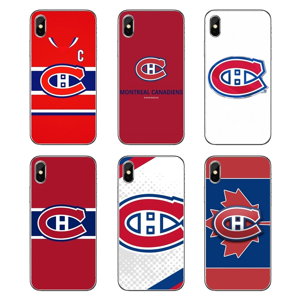 For Xiaomi Redmi 4X S2 3S Note 3 4 5 6 6A Por Pocophone F1 Mi Soft Transparent Cases Covers Ice Hockey Montreal Canadiens |