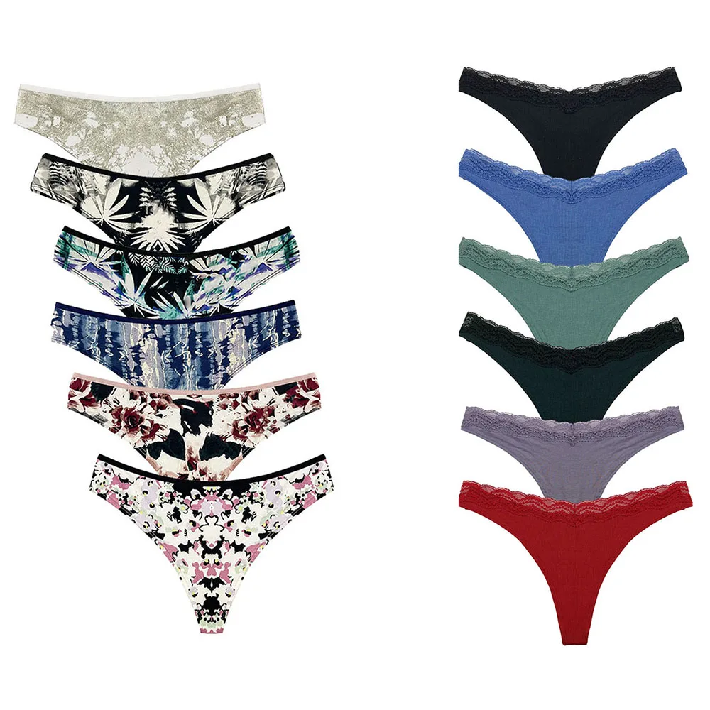 DIRCHO Women Underwear Variety of Panties Pack Lot 3 Lacy Cotton Briefs  Hipsters Bikinis Boyshorts Undies With Coverage Assorted