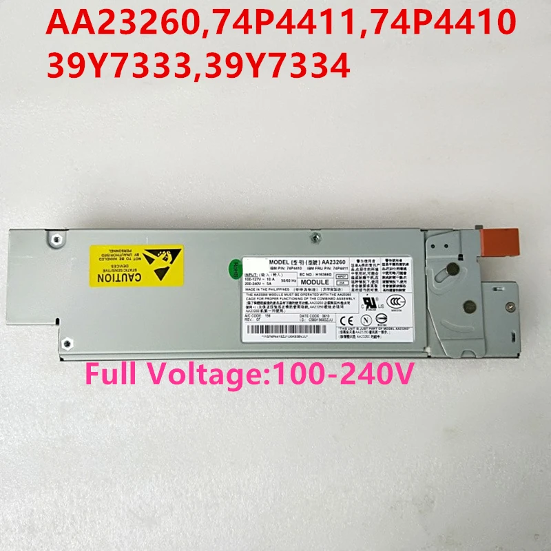 Новый оригинальный блок питания для IBM Astec X346 Импульсный AA23260 74P4411 74P4410 39Y7333 39Y7334 |