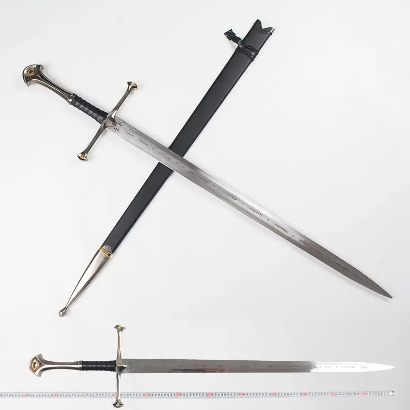 

[Metal Made] Crafts 1:1 132cm Lord of the Rings II Narthil Long Sword Stainless steel home decoration collection model