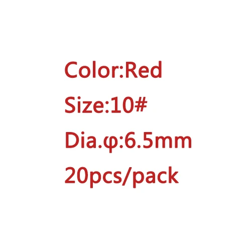 Red-6.5mm-20pcs 1 упаковка диаметр 6,5 мм-27 мм пенопласт EPS жесткий поплавок плавучий мяч поплавковые изделия поплавок открытый плавающий рыболовный снасти - Цвет: Red-6.5mm-20pcs