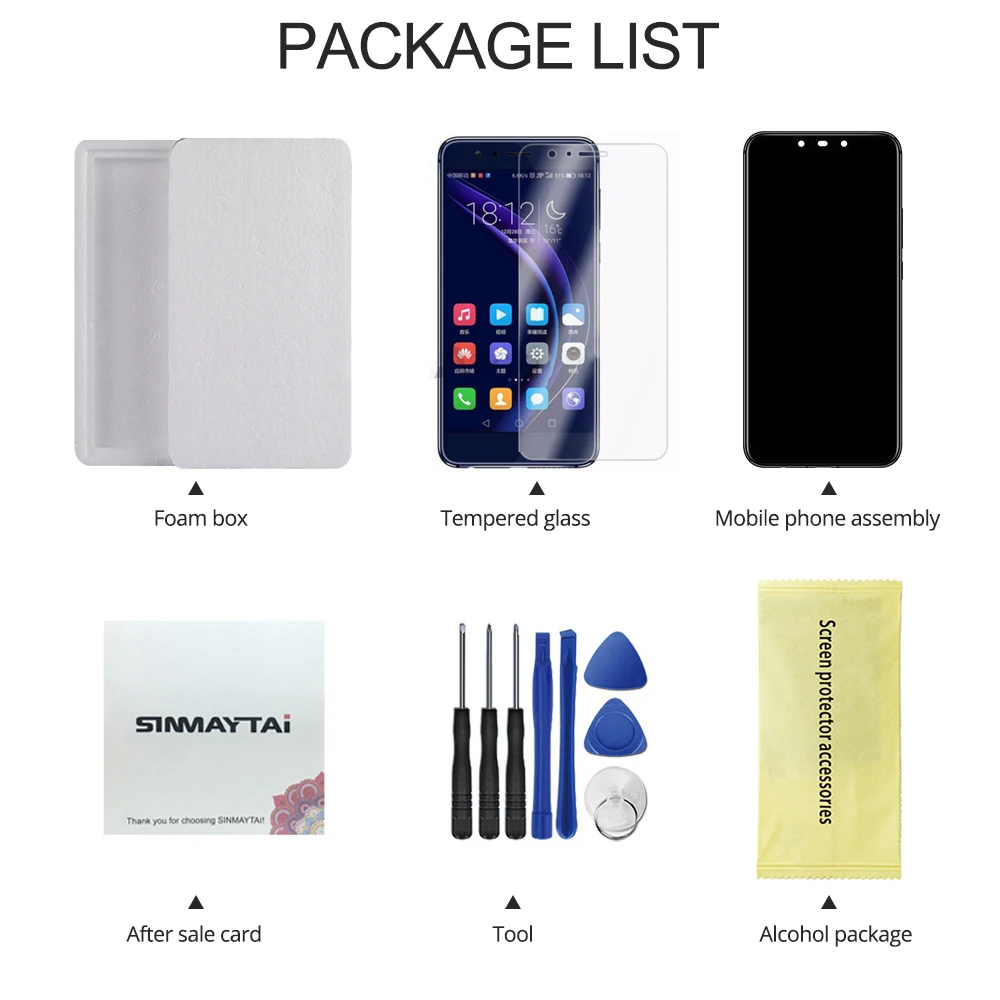 100% тестовый дисплей Mate 20 Lite ЖК с рамкой дигитайзер сенсорного экрана для Huawei Mate20