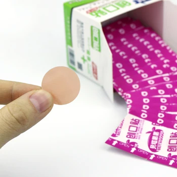 

100pcs Mini round small band-aid stickers Invisible waterproof wound patch PE breathable hemostatic stickers acne stickers