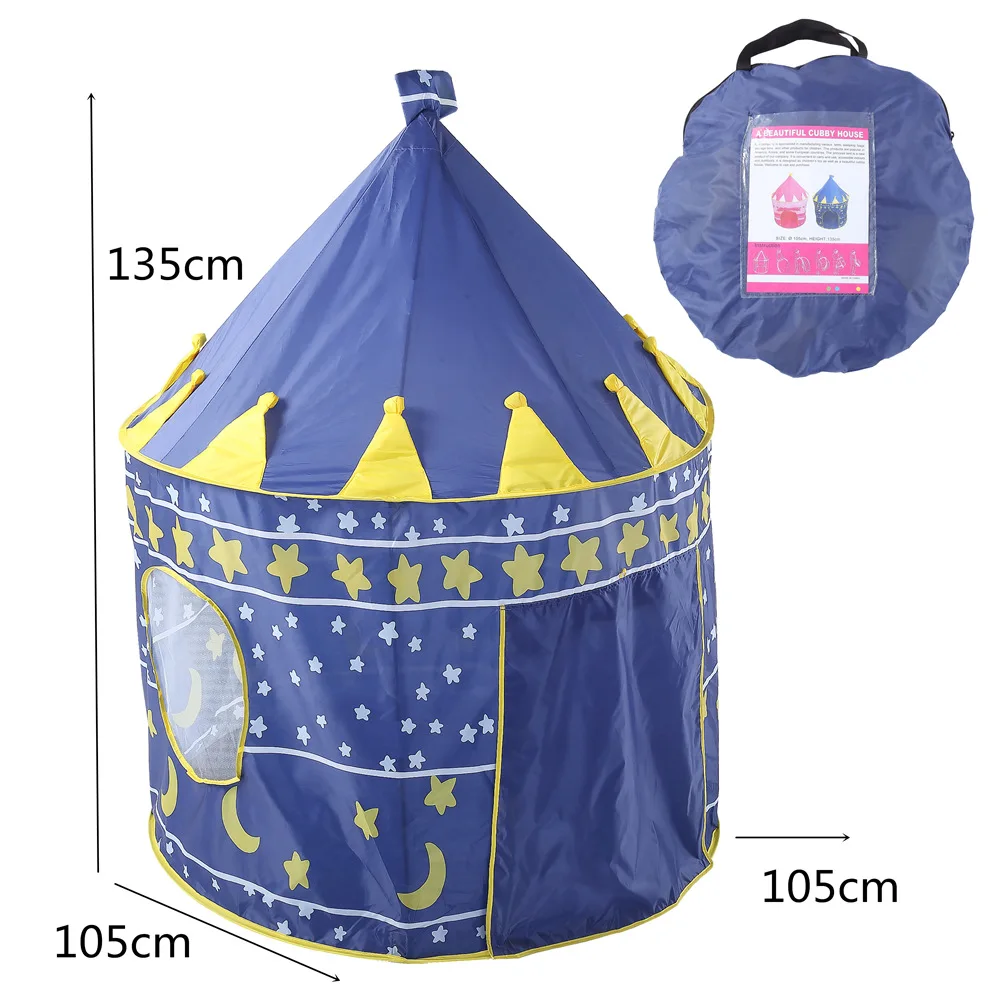  KID'S Tent Korean-style Princess Castle Mongolian Yurt Cute Toy Play House Foldable Baby Crawling