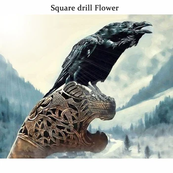 

Full Square/Round Drill Diamond Painting Full Round Cross Stitch Resin Tiger Pattern DIY Rhinestone Embroidery Home Decor Gifts