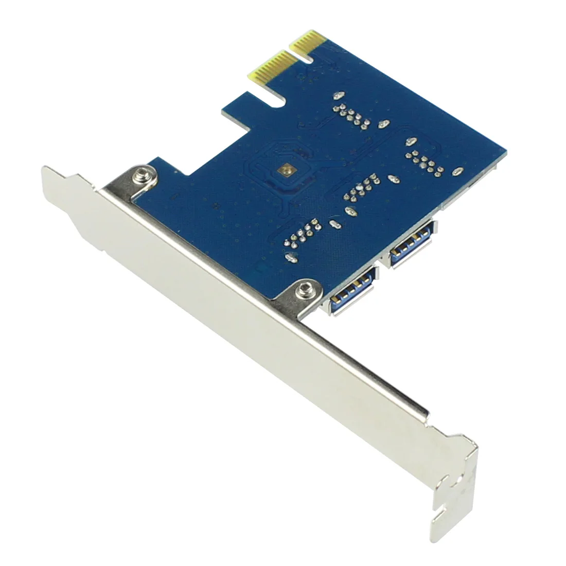 PCIE PCI-E PCI Express Riser Card 1x to 16x 1 to 4 USB 3.0 Slot Multiplier Hub Adapter For Bitcoin Mining Miner BTC Devices-2