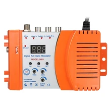 ЕС Plug, модулятор высокая производительность компактный Rf модулятор Аудио Видео ТВ конвертер Rhf Uhf Усилитель сигнала Ac230V nstrumments
