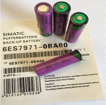 

10pcs Original New SL-360 6ES7971-0BA00 TL-5903 TL5903 3.6V ER14500 PLC Lithium Battery S7-400 SL-560 Free Shipping