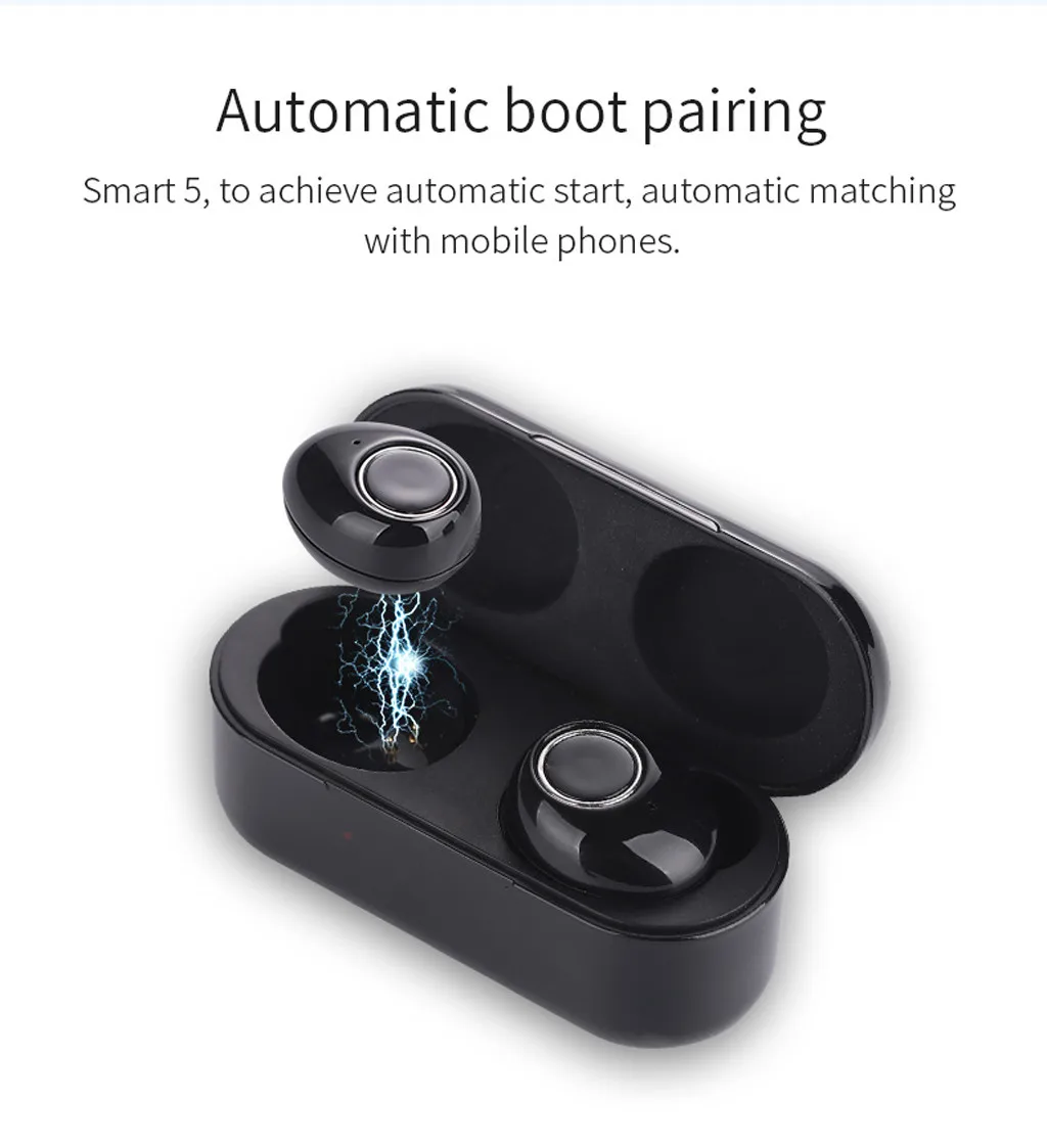 Bluetooth 5,0 гарнитура Mini TWS Twins беспроводные наушники-вкладыши стереонаушники для спорта Простые Модные прочные F820