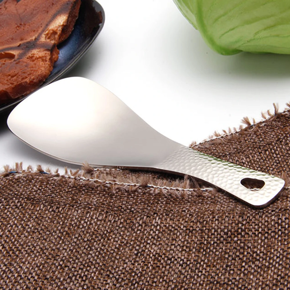 Lixada 티타늄 밥 숟가락, 초경량 친환경 요리 주걱 삽, 야외 캠핑 배낭 피크닉용