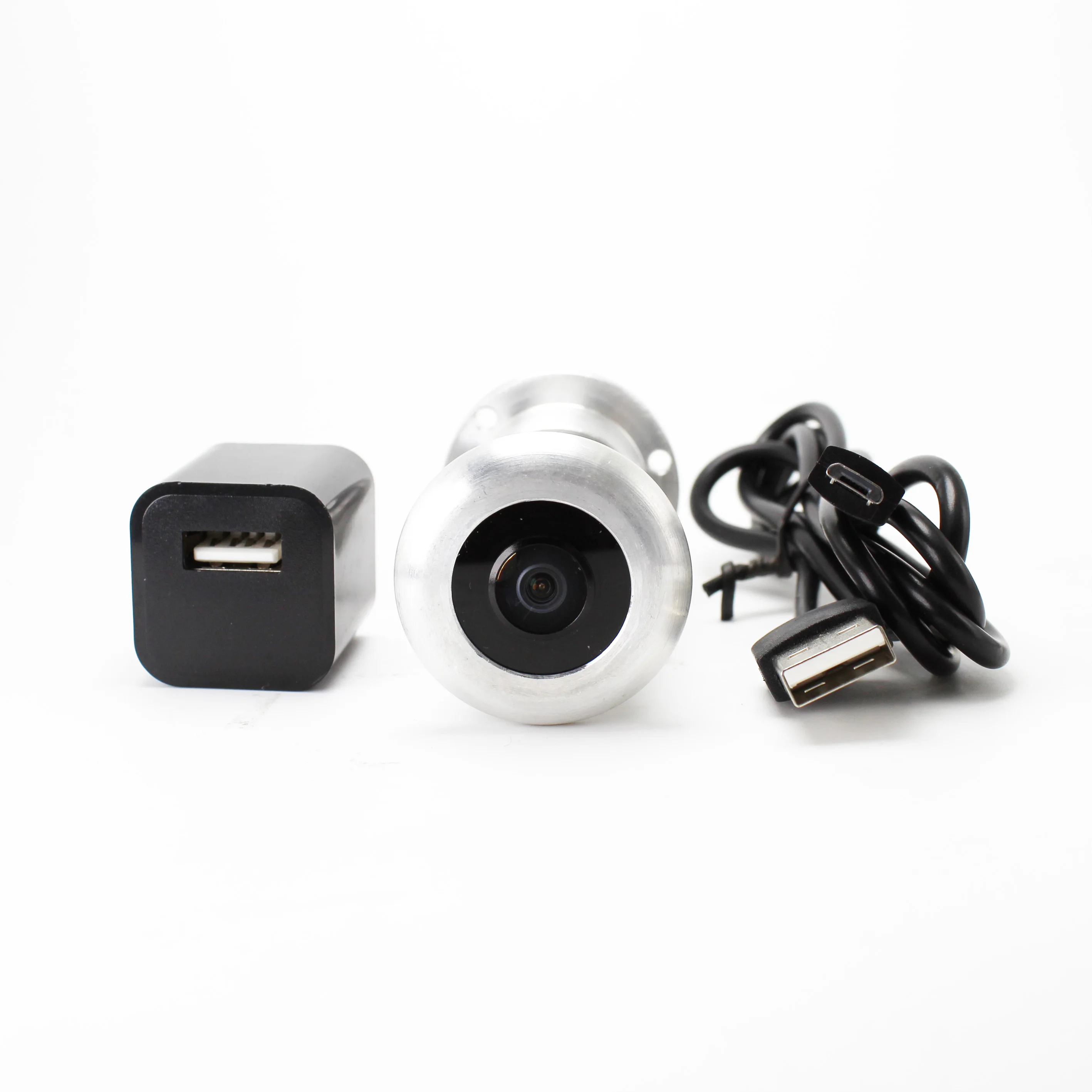 Door Eye Hole  Security 2mp HD  1.56mm Lens Wide Angle FishEye CCTV Network Mini Peephole Door WifI  Camera P2P TF Card