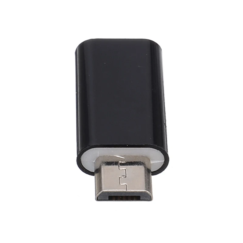 Mayitr High Quality Micro USB Male 5 Pin to USB 3.1 Type C Female Connector Data Adapter Converter Black White