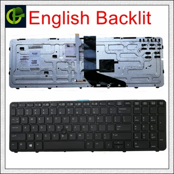

Original English backlit keyboard FOR HP for ZBOOK15 ZBOOK17 ZBOOK 15 17 G1 G2 PK130TK1A00 SK7123BL US black Frame