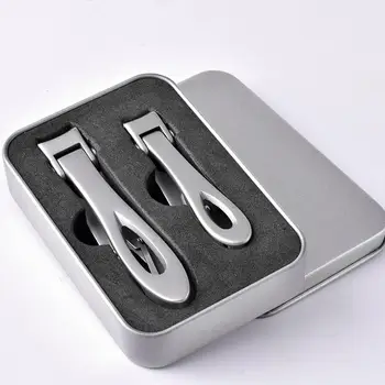 

2 Pcs/set Portable Stainless Steel Nail Clippers Set Nail Tools