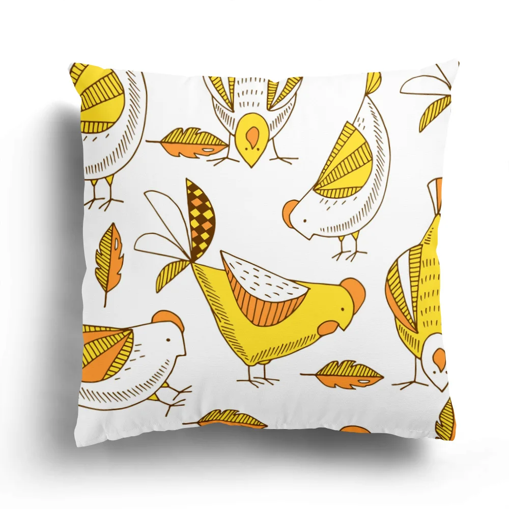 no pillow core. the material is cotton polyester. 2.