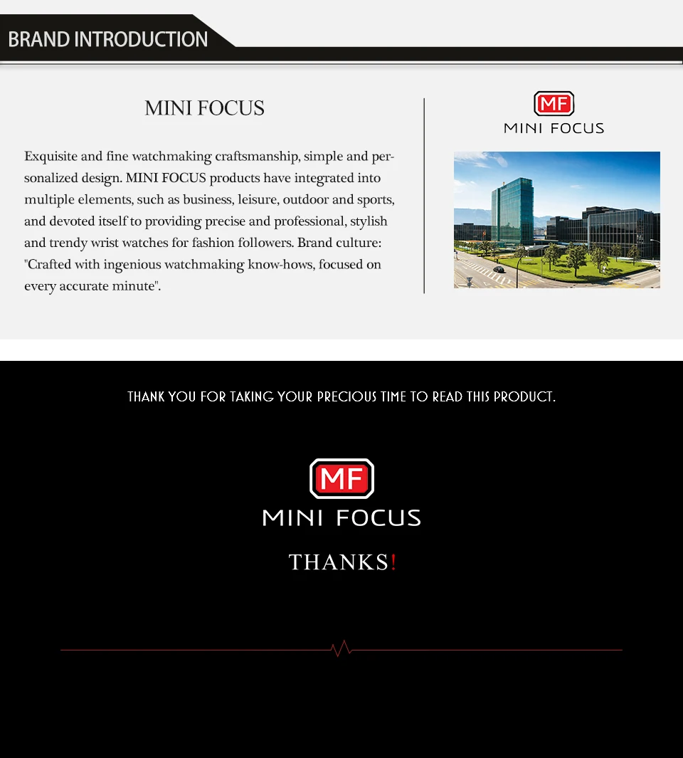 MINI FOCUS Quarzuhr für Herren, wasserdicht_voghion.com