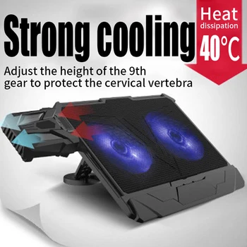 

laptop cooler Vacuum Portable Notebook USB cooling Fan Air External Extracting for location Adjustable 17Inch laptop cooling pad