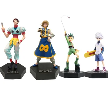 

Anime Figures Hunter X Hunter Kurapika Hisoka Gon Freecss Killua Zoldyck PVC Toys Ichiban Action Figma Model Doll Juguetes Gift