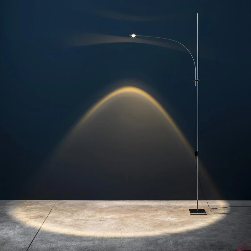 

Post Modern Simple Floor Lamps Personality Creative Art Projection Light Ins Designer Corner Living Dining Room Floor Lightings