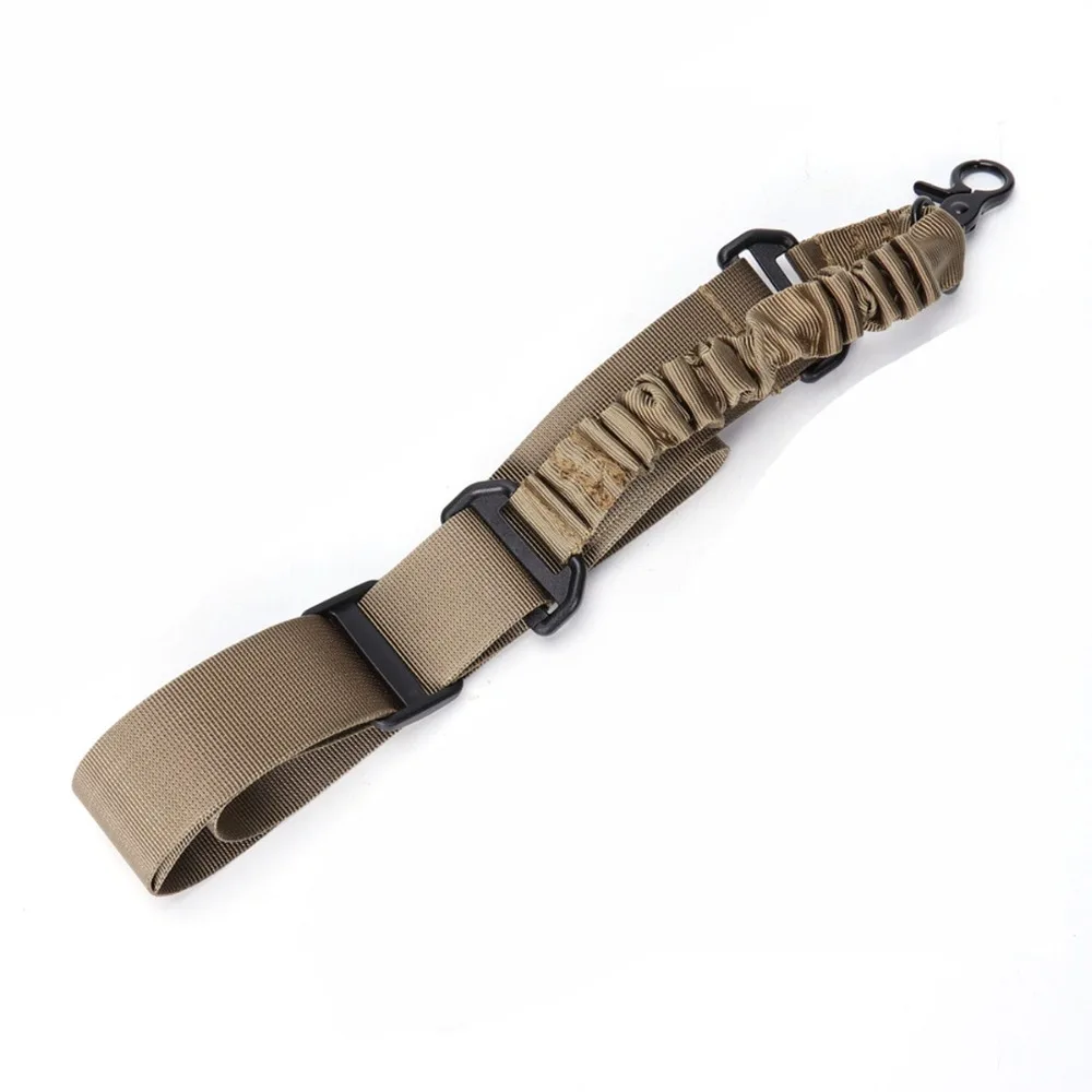 airsoft M4 M16 AR 15 accessories Tactical single point sling rifle strap safety protective sling for hunting shooting (7)
