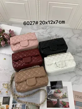 

2020# Hot new designer PU leather shoulder bag 20 cm handbag high quality ladies handbags best-selling brand Messenger bag 6027#
