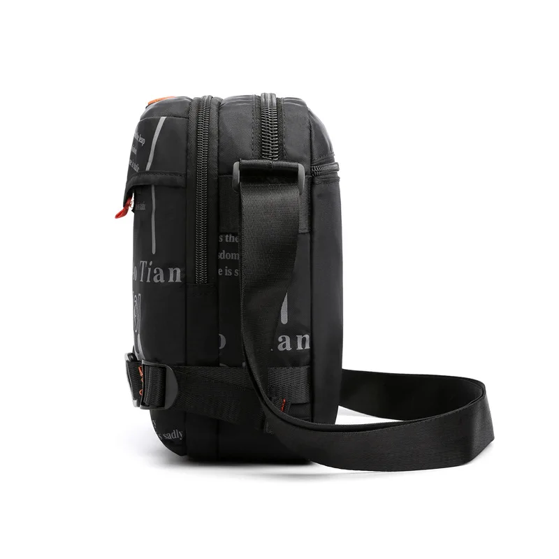 

Trend of Fashion Men's Bag Large Capacity Travel Commuting Shoulder Bag Waterproof Nylon Bag Lightweight Versatile Messenger Bac