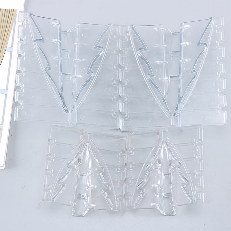 Cross Shape Christmas Tree Candle Plastic Mould DIY Manual Mold Reusable