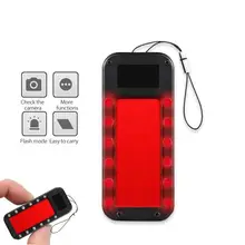 Détecteur de caméra Anti espion, Scanner à lumière Led, infrarouge, Vibration, alarme, capteur, Anti vol, moniteur
