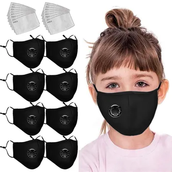 

8PCS Mouth-muffle Washable Reusable Face Mask + 16PCS Dustproof Mask Dust Mask Windproof Foggy Haze Pollution Face Cover