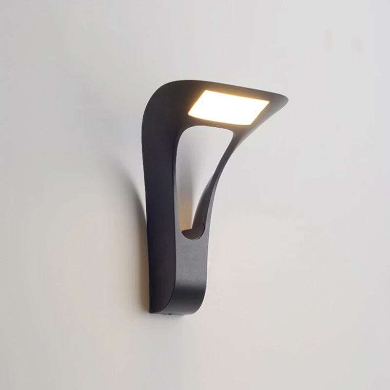 

Modern Outdoor Garden Porch Wall Lamp Waterproof Villa Aisle Gate Balcony Sconce Hotel Park Building Exterior Wall Light