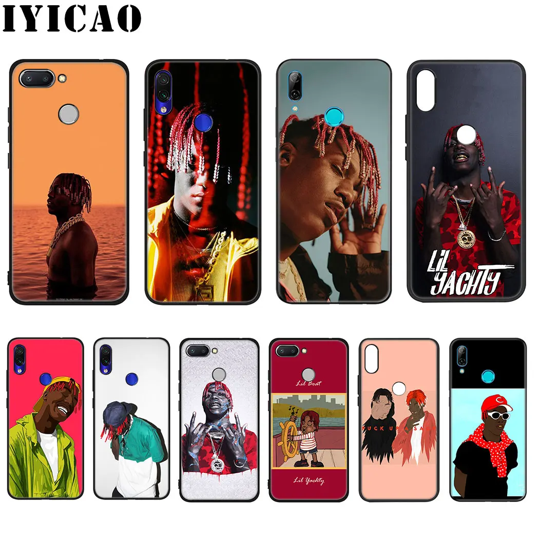 Мягкий силиконовый чехол IYICAO Rapper Lil Yachty для Xiaomi Redmi Note 4X5 6 7 8 Pro 5A Prime |