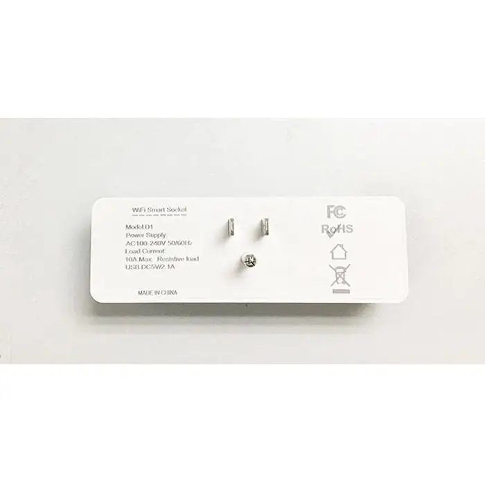 Smart WIFI Remote Control Voice Socket US Plug Socket Square USPlug Dual Ports control, easy operation Home USB