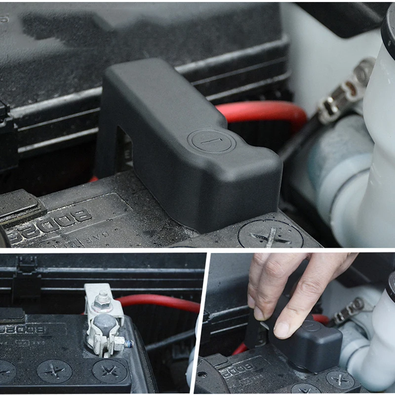 For Toyota Land Cruiser Prado FJ 150 2010-18 Car Battery Anode Protection Cover