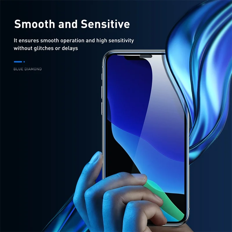Baseus 0,3 мм Защита экрана для iPhone 11 Pro Xs Max X Xr полное покрытие защитная пленка из закаленного стекла для iPhone 11 защита