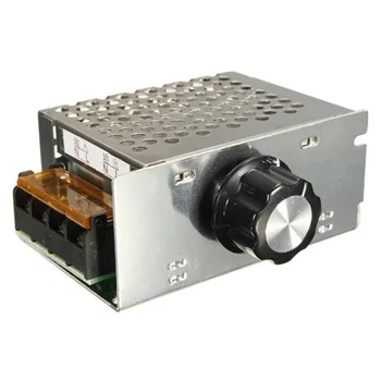 

AC 220V 4000W SCR Voltage Regulator Dimmer Electronic Motor Speed Controller Electronic Voltage Regulator Governor Thermostat