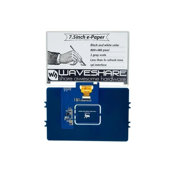 

BlueRaven 7.5inch Passive NFC-Powered e-Paper, No Battery, Wireless Powering & Data Transfer