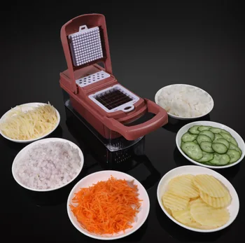 

Creative Home Kitchen Tools May Press Cut ding ke Slicer Slice Multi-function Vegetable Chopper