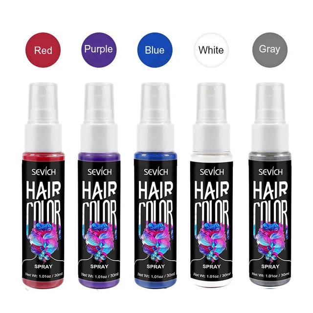 Disposable Color Hair Spray  4
