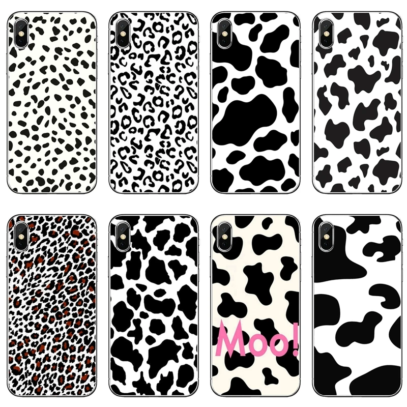Cow print phone case huawei Clearance