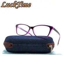 LuckTime, повседневные модные очки, оправа для женщин, металлическая полоса, очки для близорукости, женские очки, оправа для глаз, счастливое время, очки по рецепту#1950